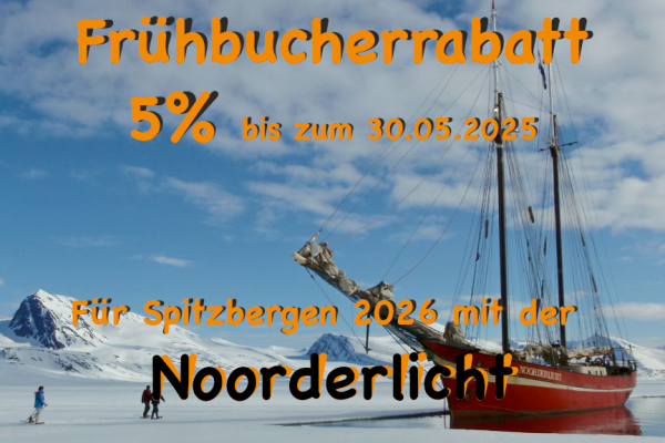 Frühbucherrabatt Noorderlicht 2026